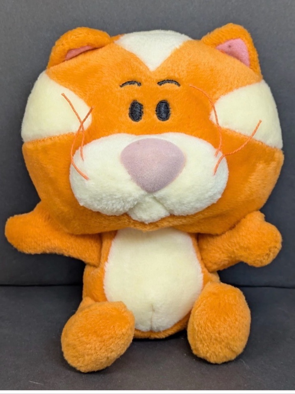 Blue’s Clues 2002 Vintage Orange Plush Cat RARE